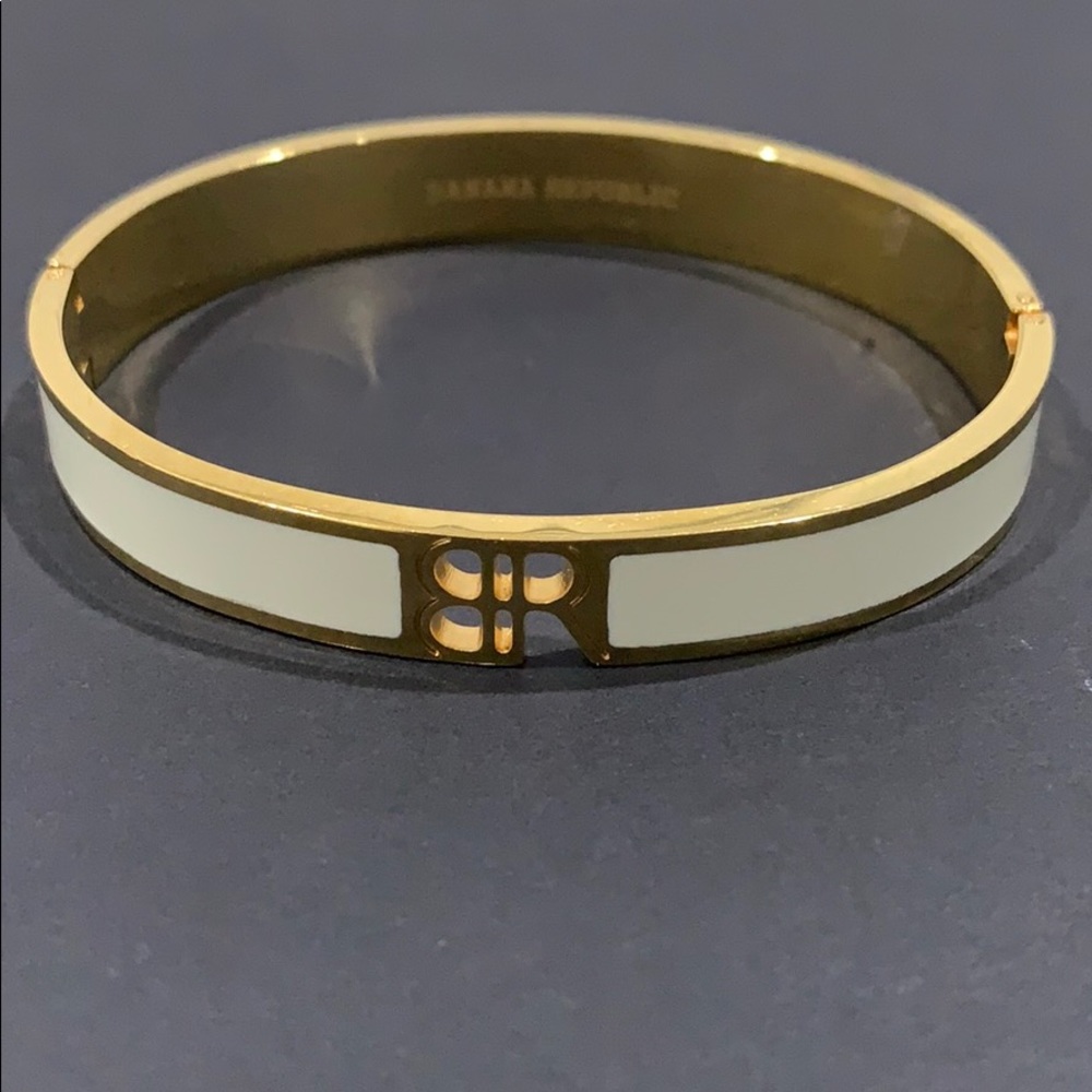 Banana Republic White Bangle